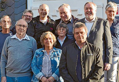Der Vorstand des Verkehrs- und Heimatvereins Bad Berleburg bangt wegen des Corona-Virus’ um den bevorstehenden Wollmarkt. (SZ-Foto: wisi)