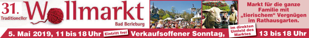 31. Wollmarkt Bad Berleburg 2019