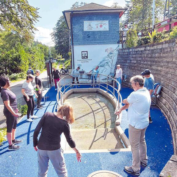 Die Beteiligung am Gesundheitsangebot an der Espequelle war ordentlich. (Foto: Nasser Trabulsi) Die Beteiligung am Gesundheitsangebot an der Espequelle war ordentlich. (Foto: Nasser Trabulsi)