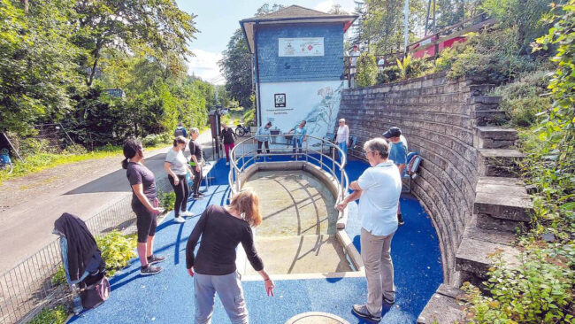 Die Beteiligung am Gesundheitsangebot an der Espequelle war ordentlich. (Foto: Nasser Trabulsi) Die Beteiligung am Gesundheitsangebot an der Espequelle war ordentlich. (Foto: Nasser Trabulsi)
