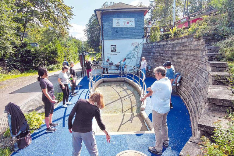 Die Beteiligung am Gesundheitsangebot an der Espequelle war ordentlich. (Foto: Nasser Trabulsi)
